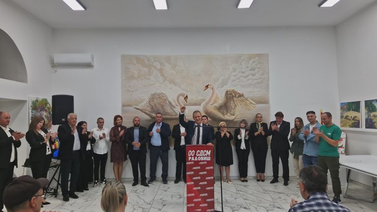 Промоција на кандидатот за градоначалник Ристо Спасов и Советничката листа на СДСМ