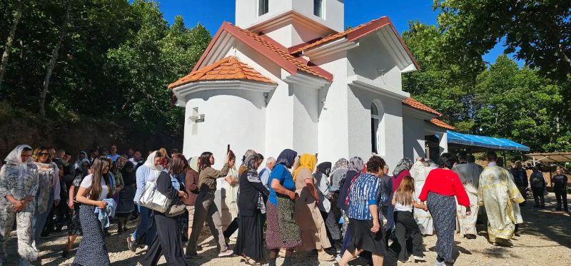 Освет на новоизградениот храм посветен на “Св. пророк Илија” во Дедино