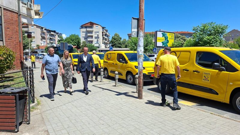 Нови возила за Македонски пошти во Југоисточниот регион