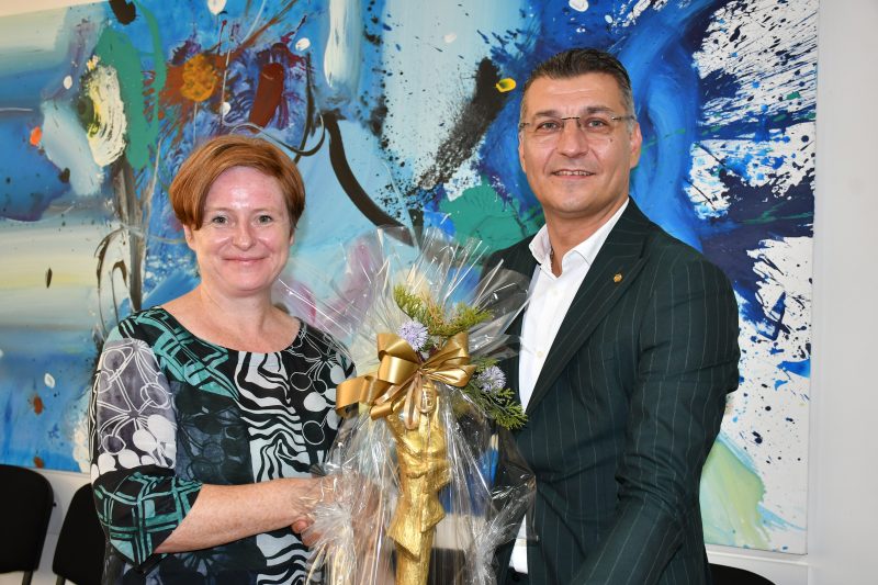 Петра Дрекслер, амбасадорка на Германија во посета на општина Радовиш