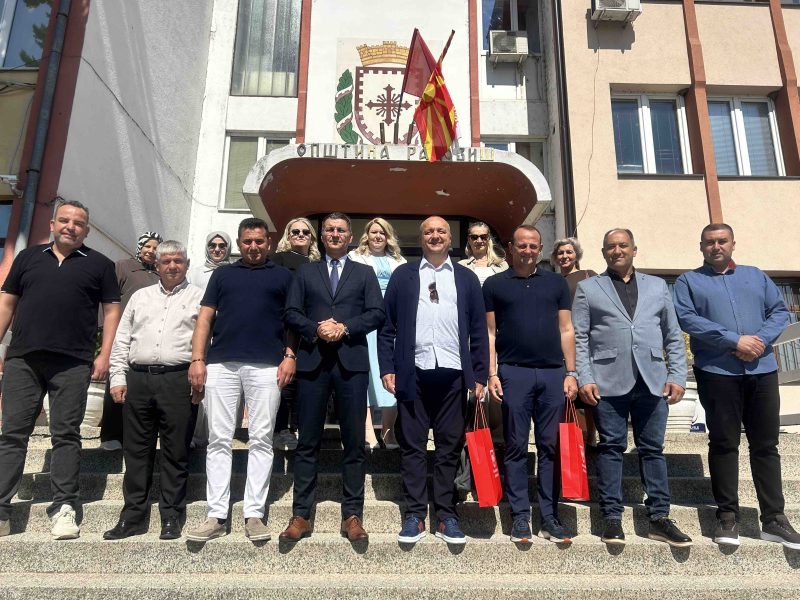 ДЕЛЕГАЦИЈА ОД ЗБРАТИМЕНИТЕ ОПШТИНИ ОД РЕПУБЛИКА ТУРЦИЈА ВО ПОСЕТА НА ОПШТИНА РАДОВИШ